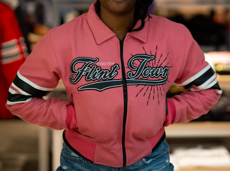 Fresh Flint Womens Cropped Wool Jacket