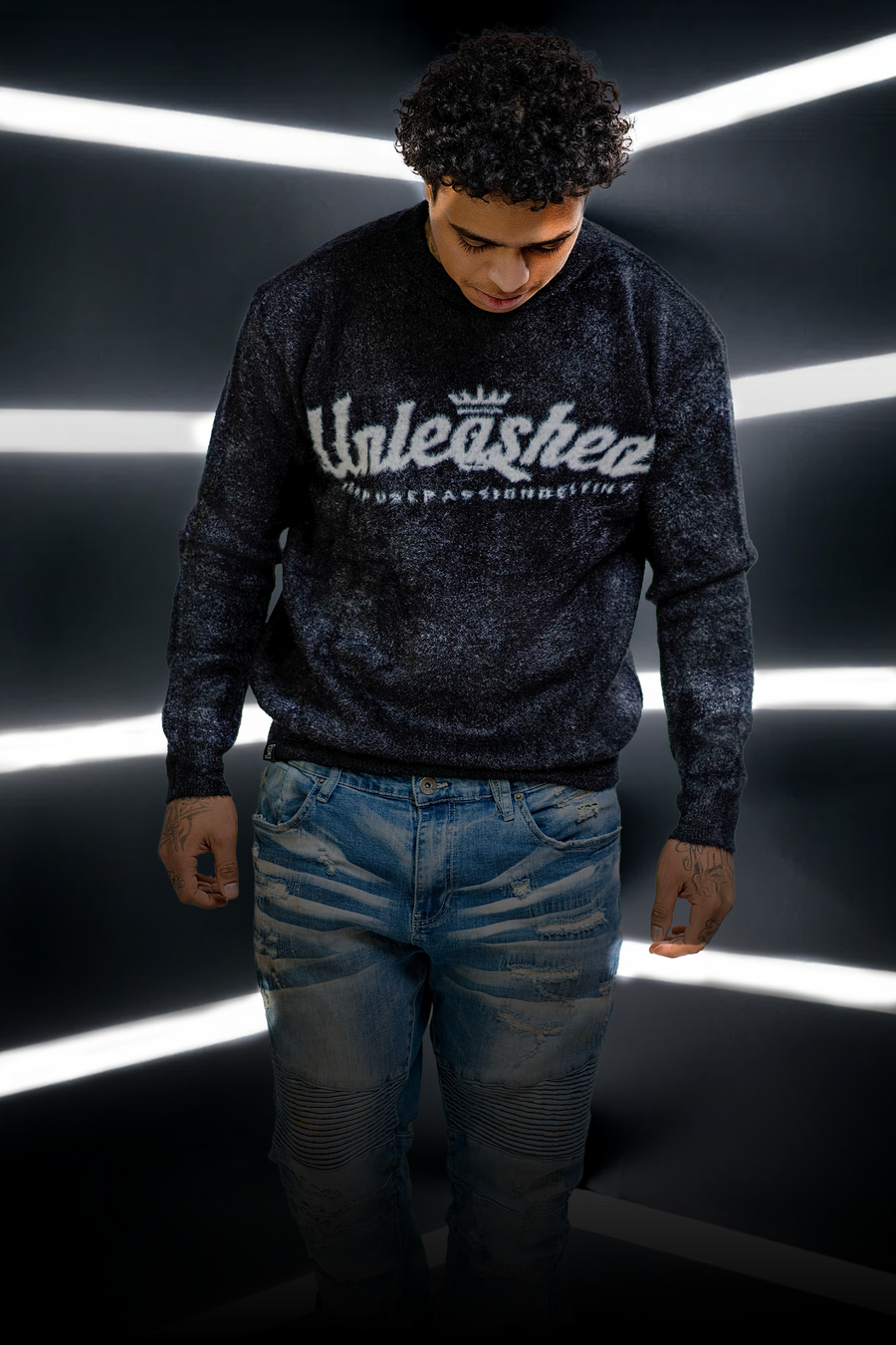 Unleashed Luxe Fuzzy Knit Sweater