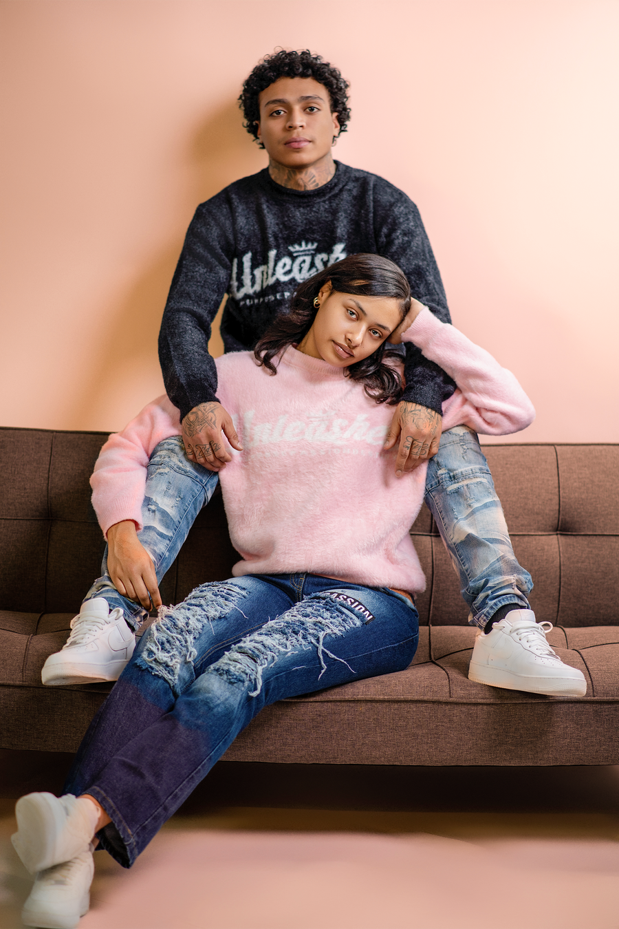 Unleashed Luxe Fuzzy Knit Sweater