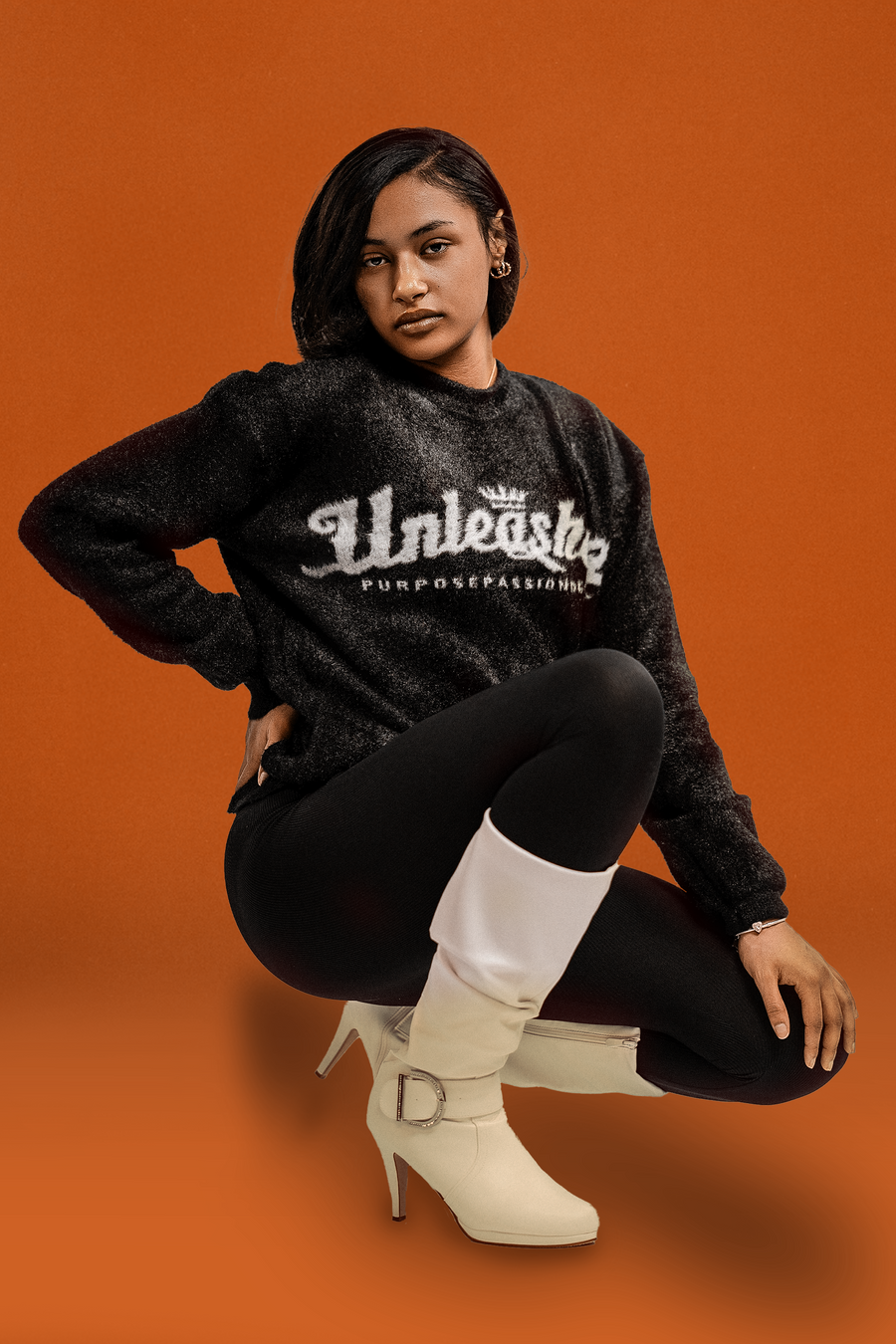 Unleashed Luxe Fuzzy Knit Sweater