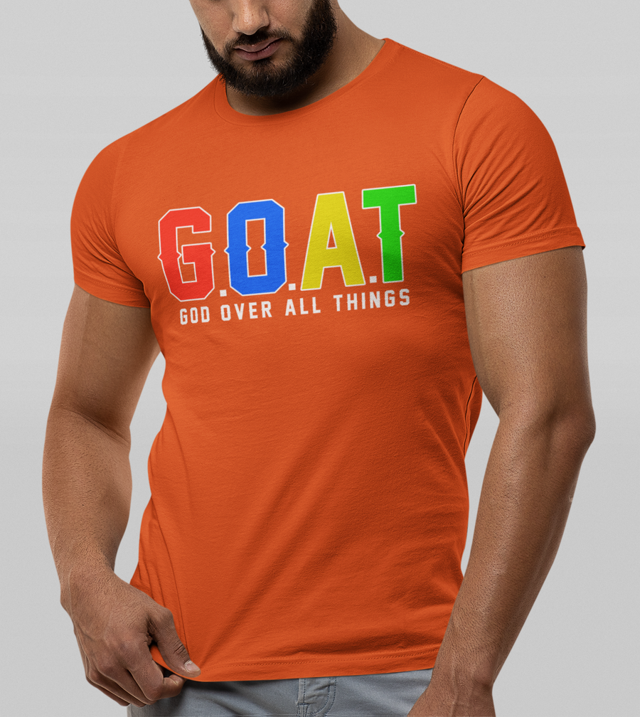 Multi color  G.O.A.T T-shirt
