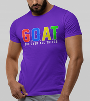 Multi color  G.O.A.T T-shirt