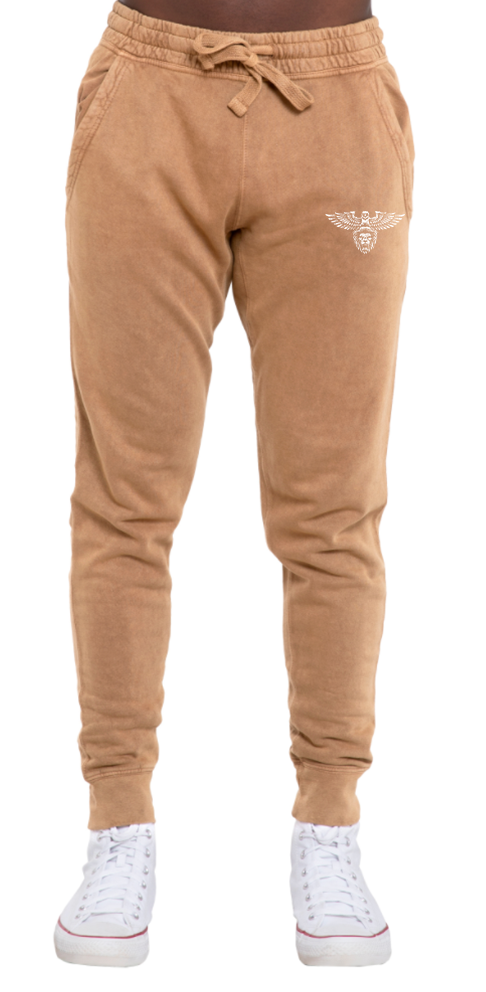 Bottoms Vintage Joggers - Screen Print eagle& Lion
