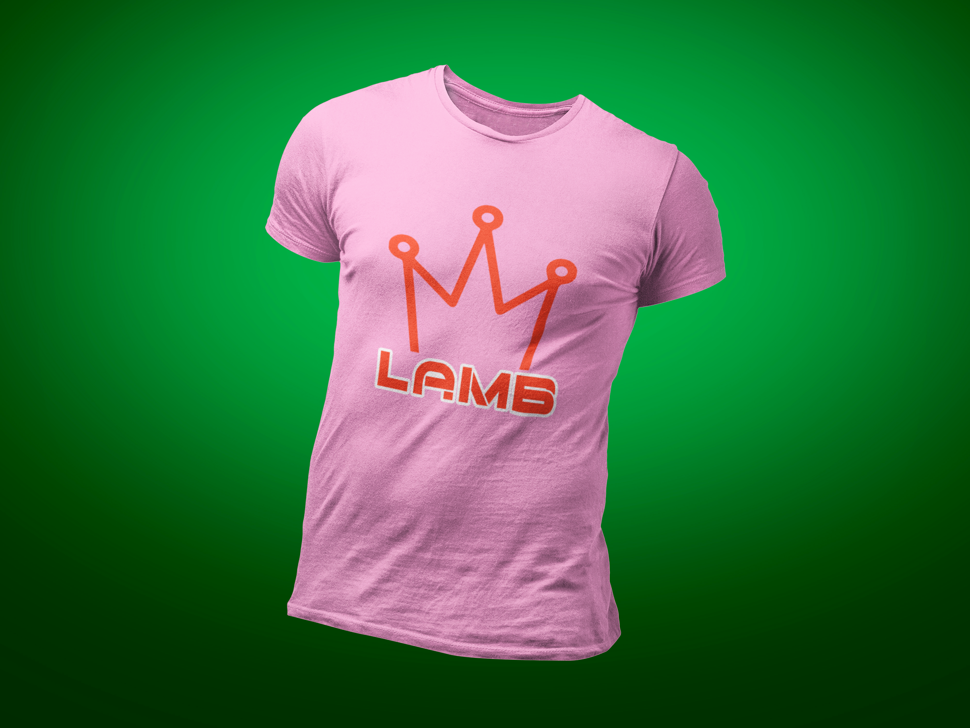 Lamb Tshirt (Red script)