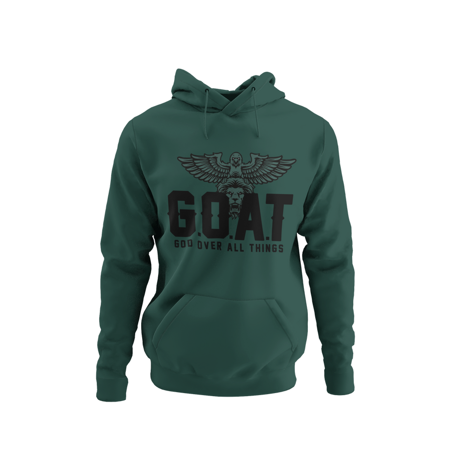 G.O.A.T - 2 TONE STRIPLOCK HOODIE