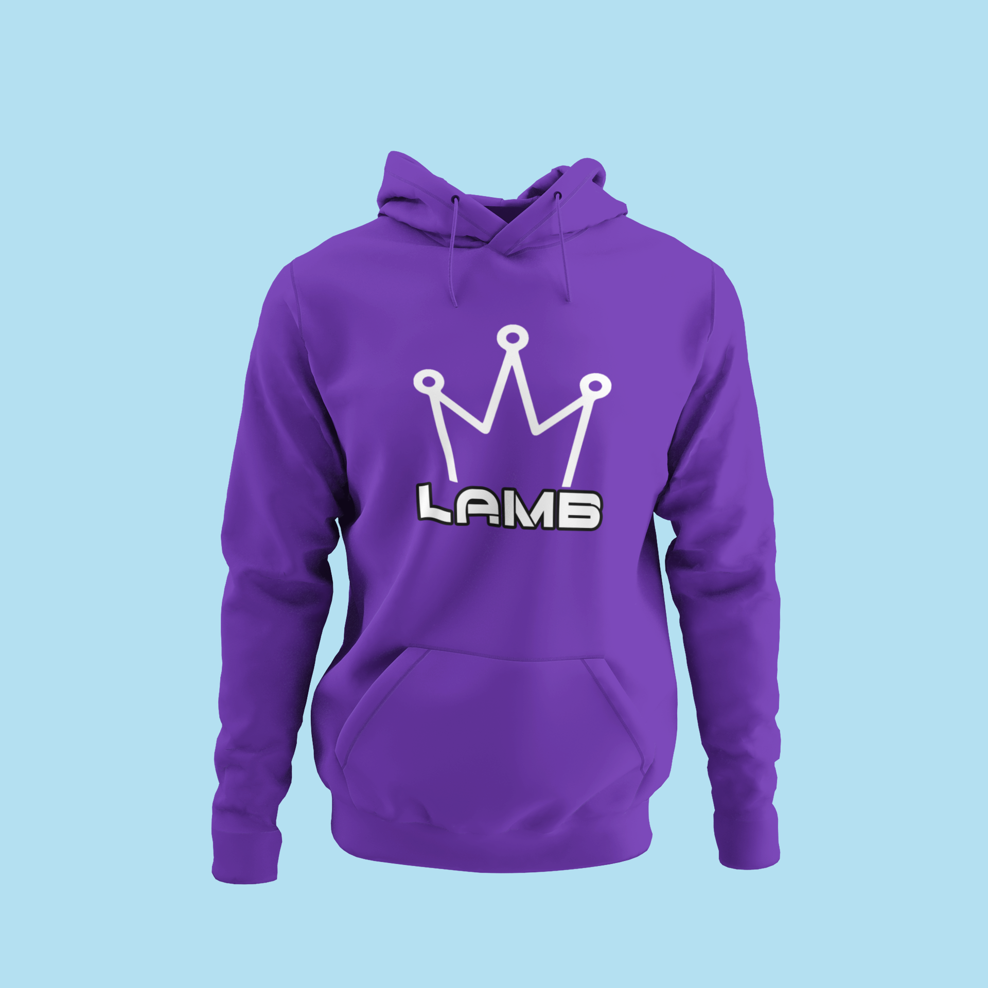 Lamb - Hoodie (white script)