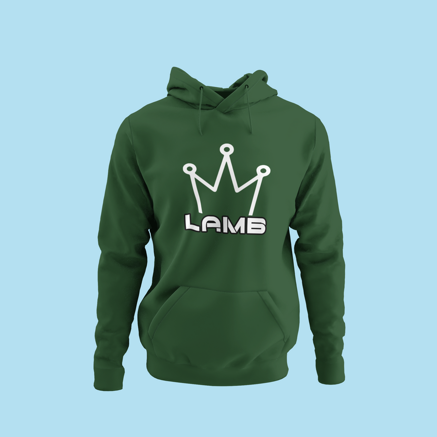 Lamb - Hoodie (white script)