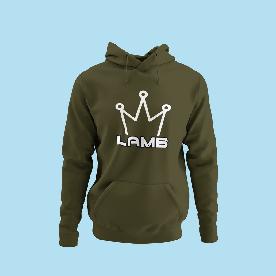Lamb - Hoodie (white script)