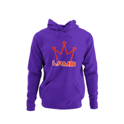 Lamb Hoodie (red print)