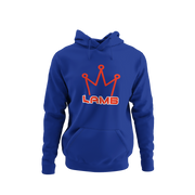 Lamb Hoodie (red print)