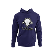 Lamb head Hoodie (black and white)