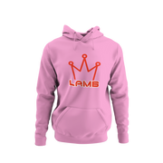 Lamb Hoodie (red print)