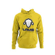 Lamb head Hoodie (black and white)