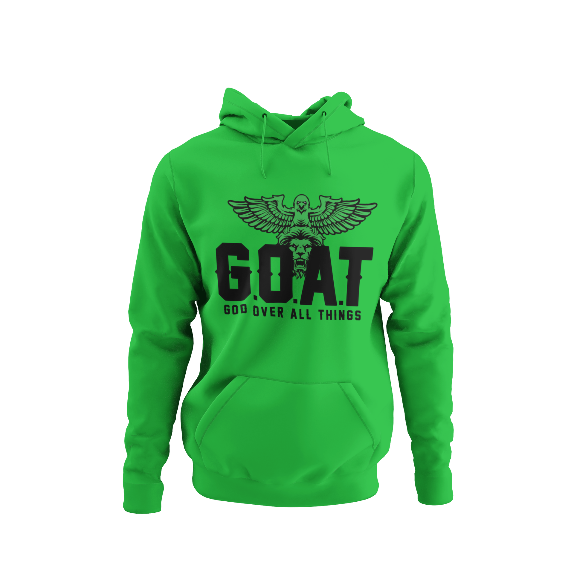 G.O.A.T - 2 TONE STRIPLOCK HOODIE