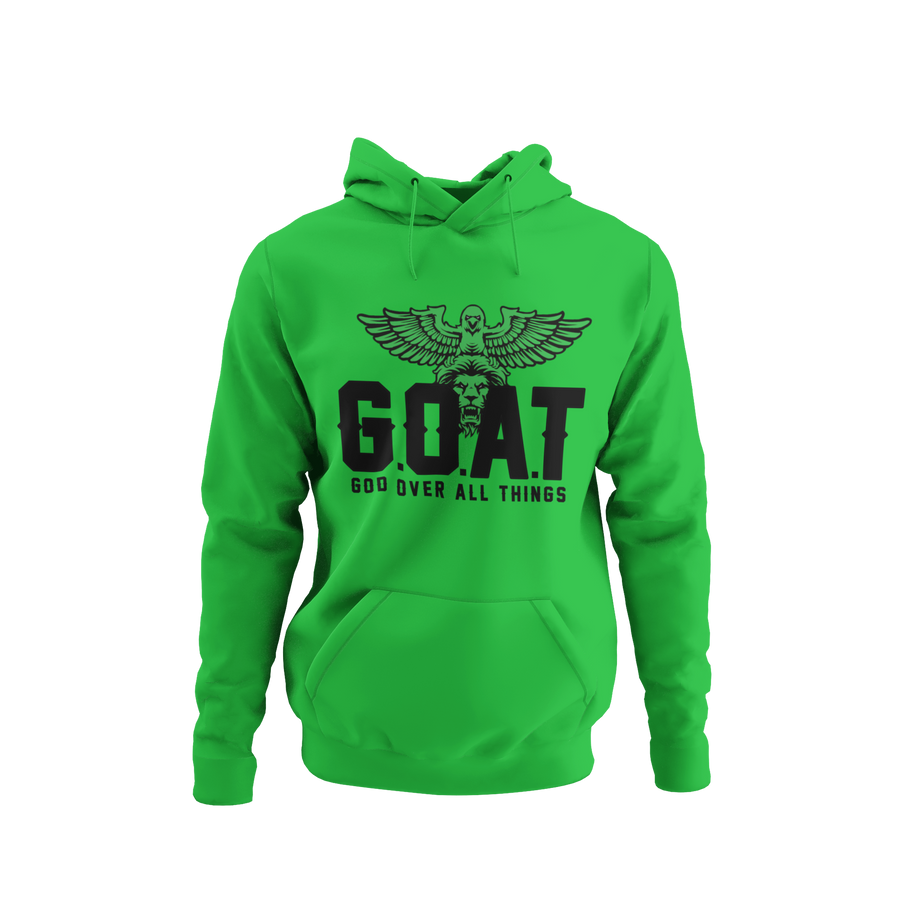 G.O.A.T - 2 TONE STRIPLOCK HOODIE