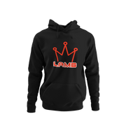 Lamb Hoodie (red print)
