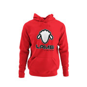 Lamb head Hoodie (black and white)