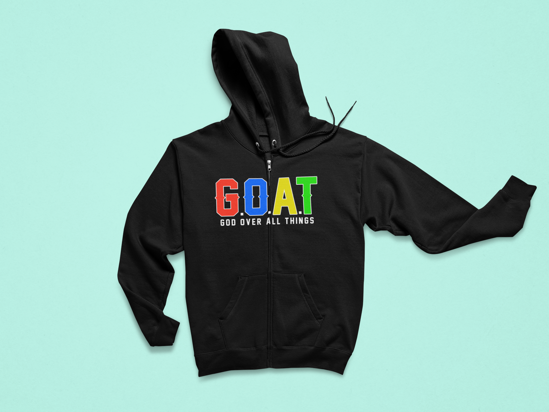 Zipper G.O.A.T hoodie