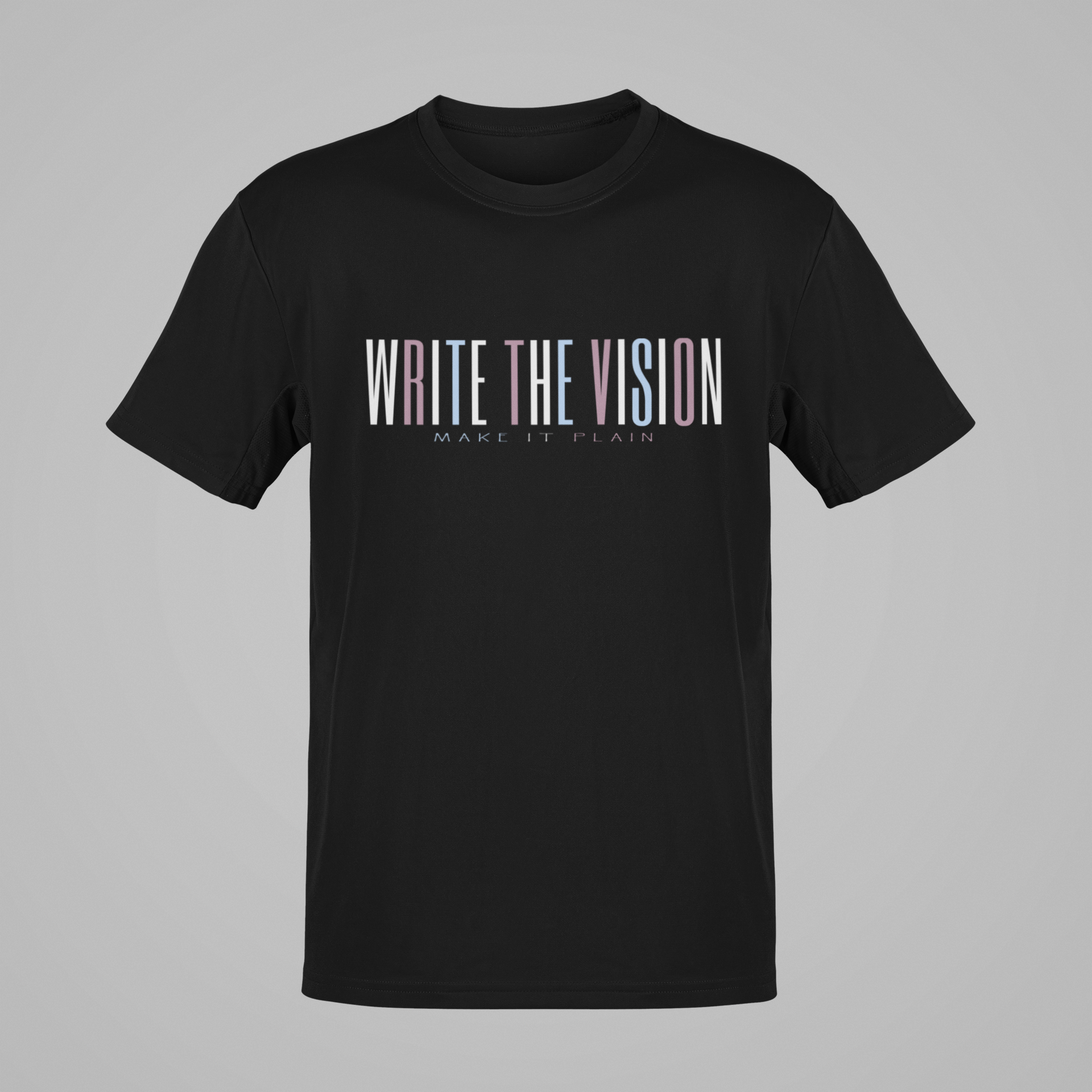 Write the vision Make it Plain Hoodie/t shirt typography