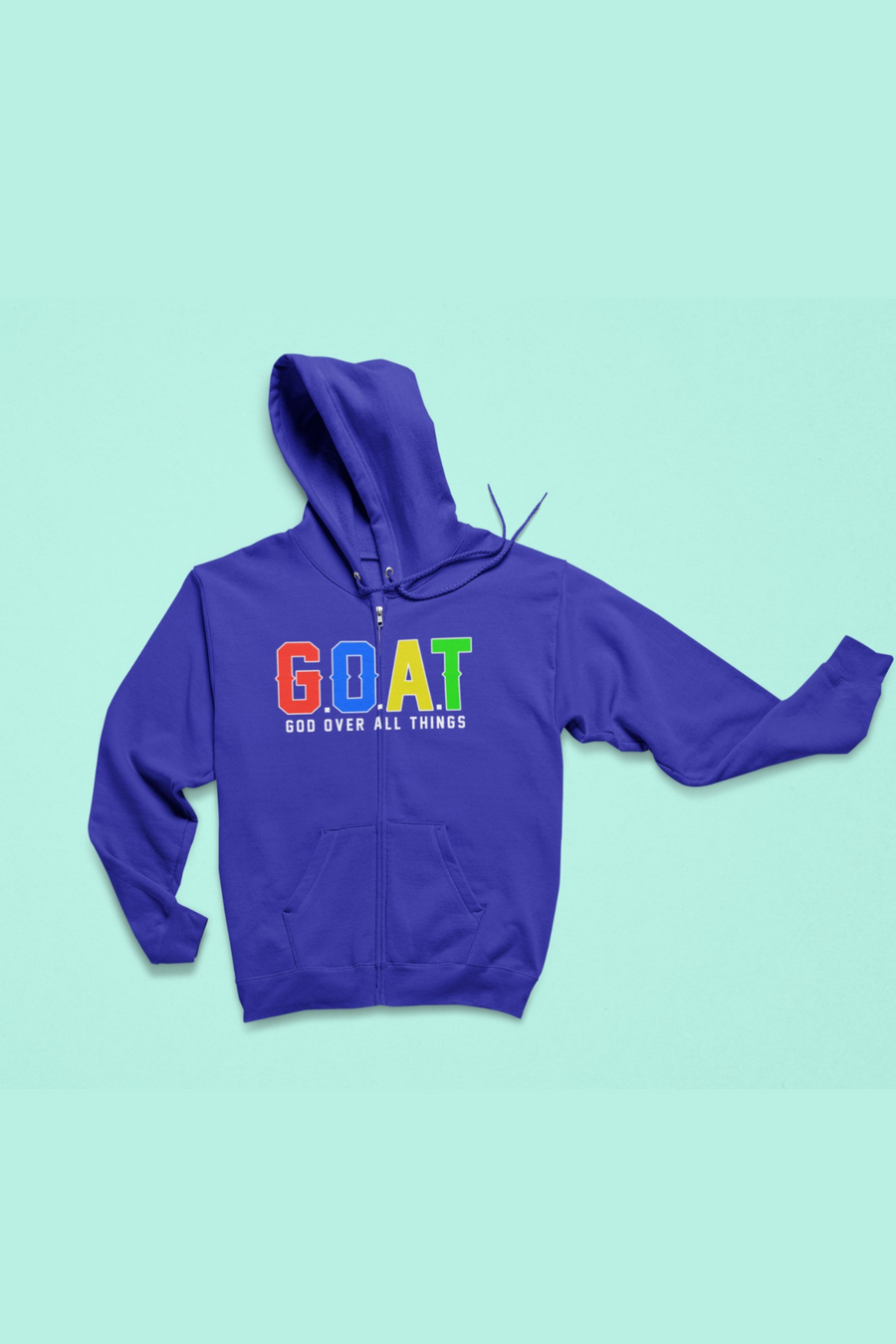 Zipper G.O.A.T hoodie