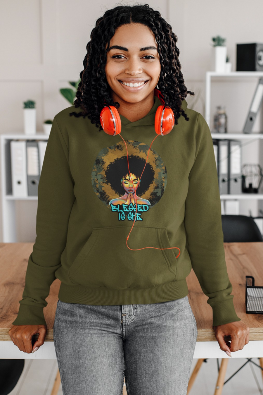 BLESSED IS SHE II HOODIE