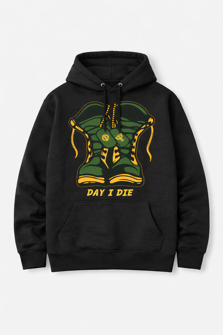 PHIE ETA PSI BOOTS on The Ground Hoodie