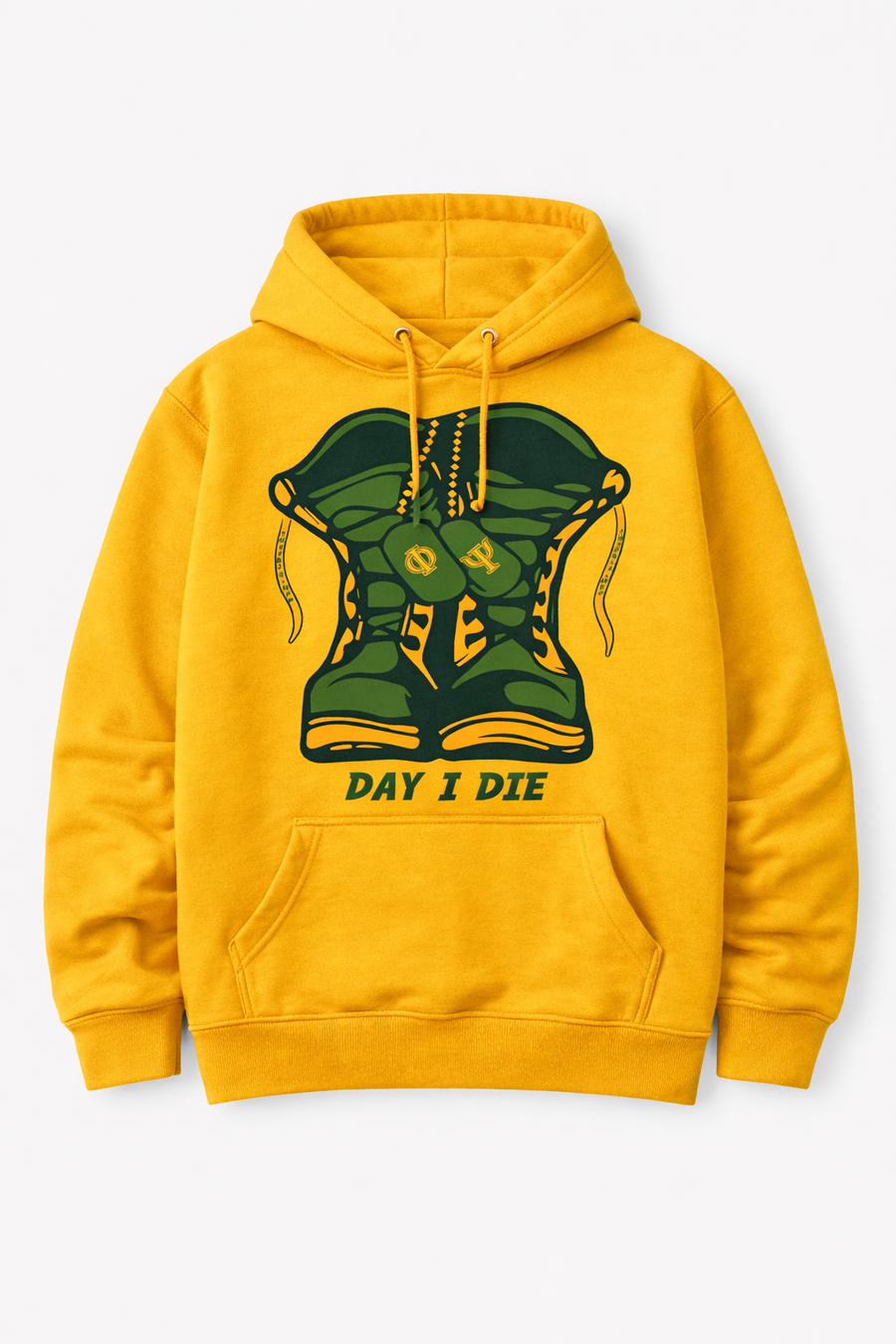 PHIE ETA PSI BOOTS on The Ground Hoodie