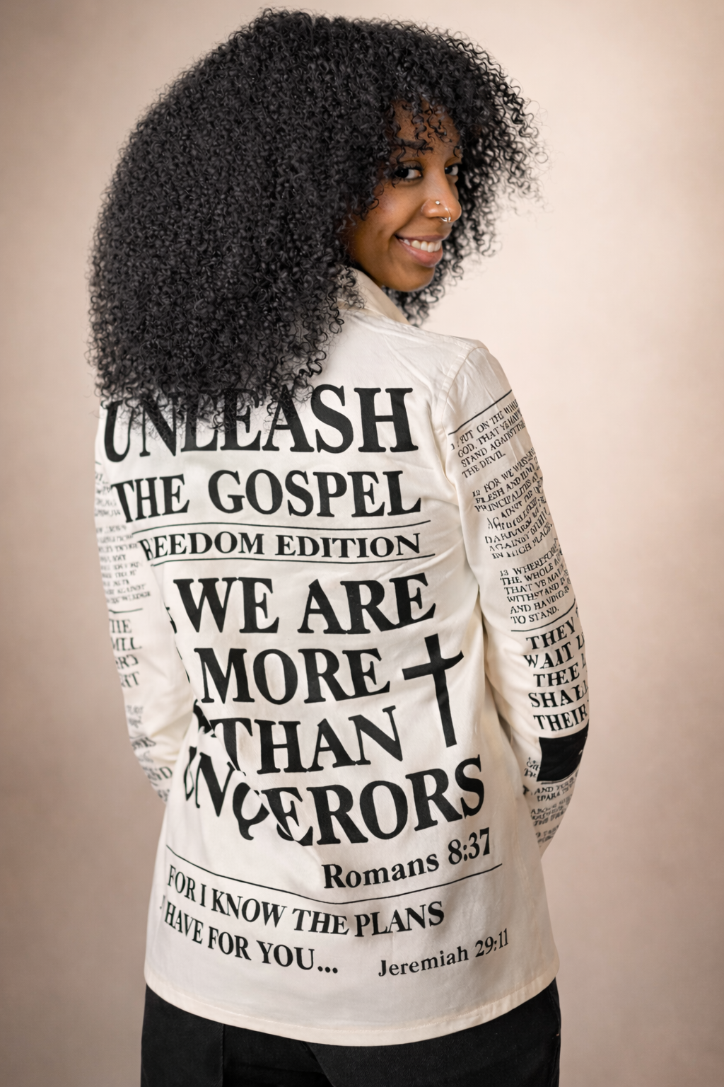 Unleash the Gospel Women button up