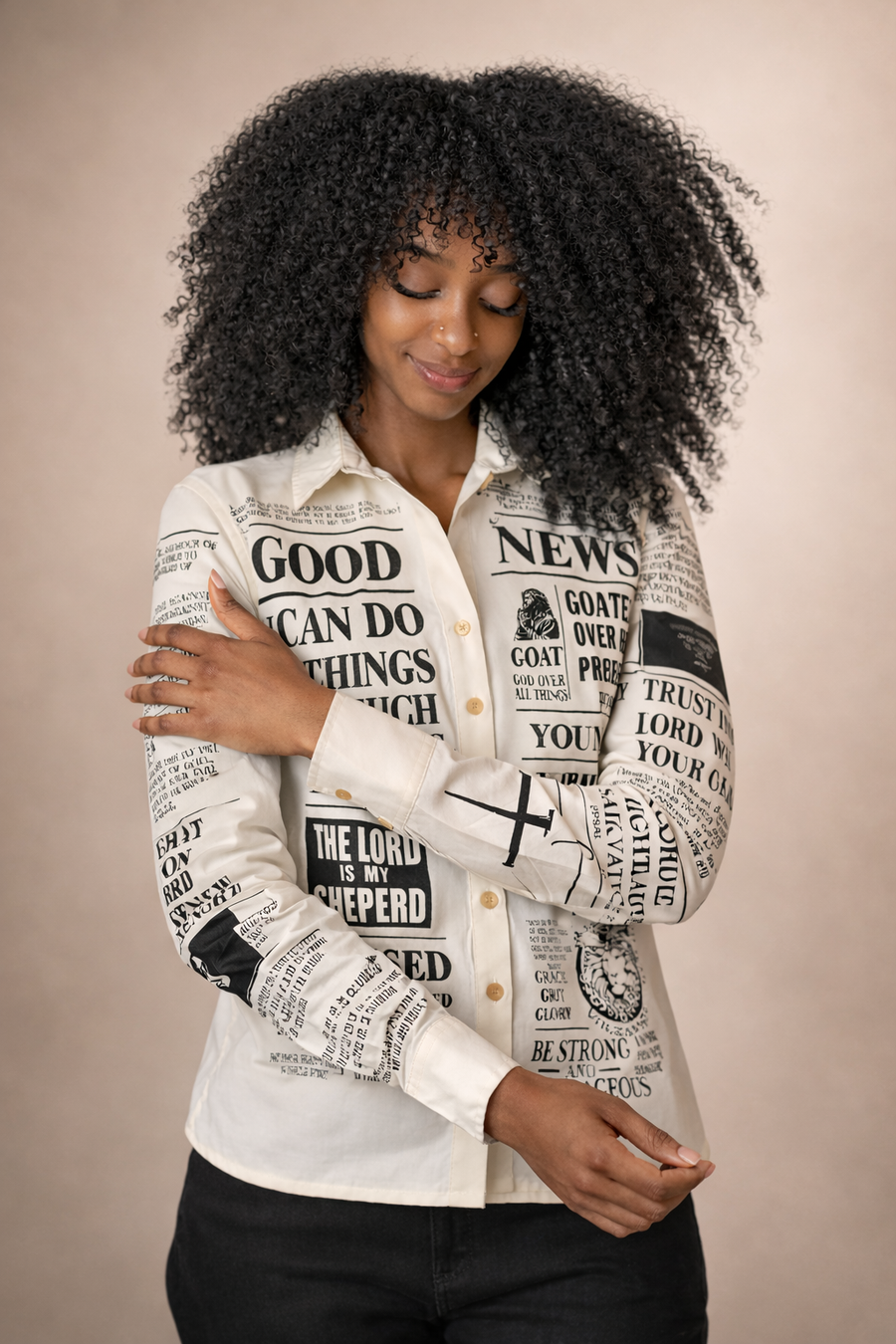 Unleash the Gospel Women button up