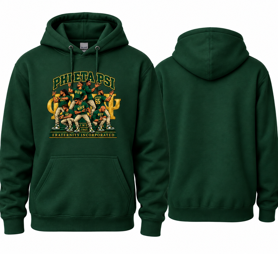 PHI ETA PSI Brotherhood hoodie and tshirt