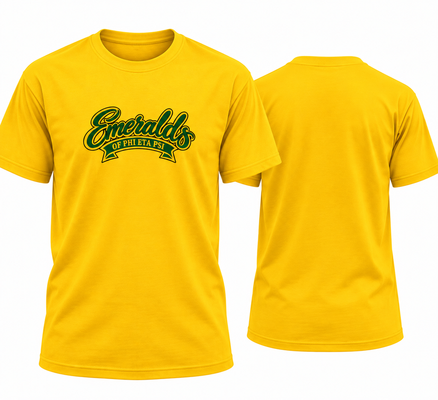 Emerald Classic Script Hoodie and Tshirt