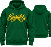 Emerald Classic Script Hoodie and Tshirt
