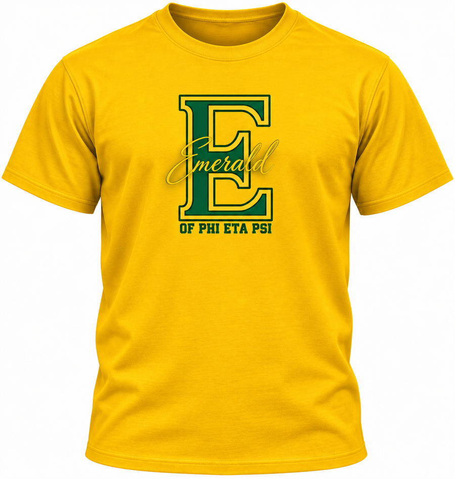 Emerald of Phi Eta Psi E-leagacy Tshirt and Hodie
