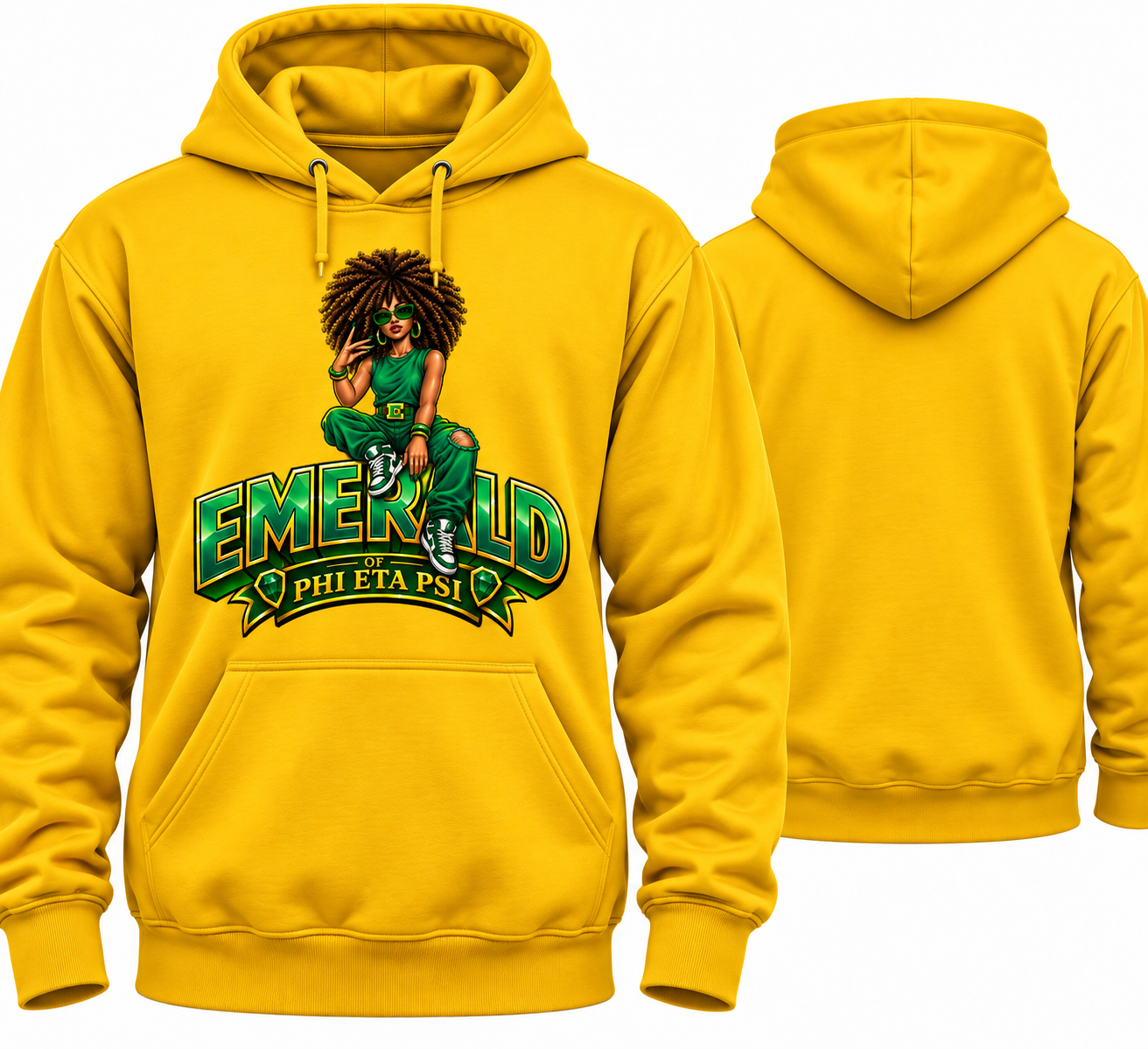 Emeralds "Emerald Energy" hoodie and tshirt