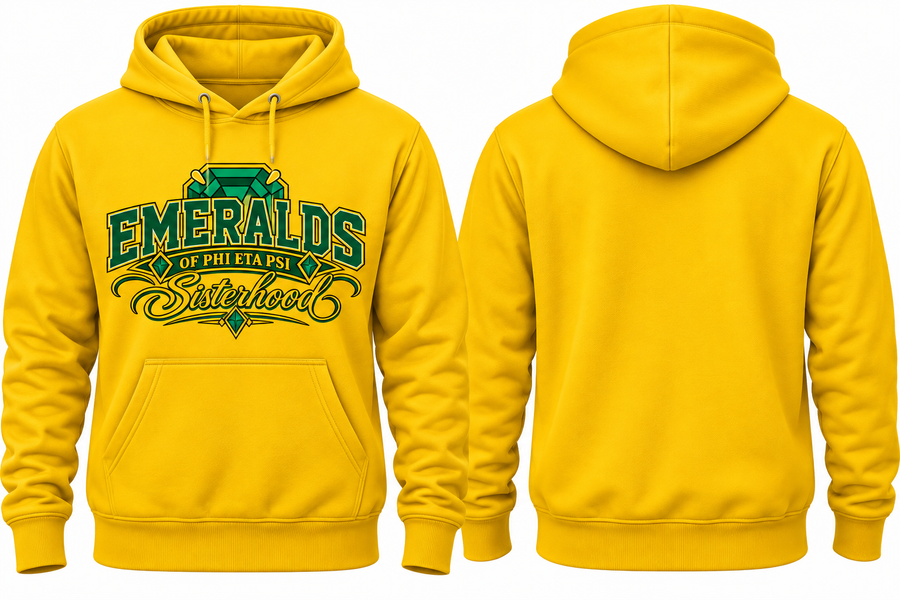 EMERALDS "SISTERHOOD" HOODIE AND TEE