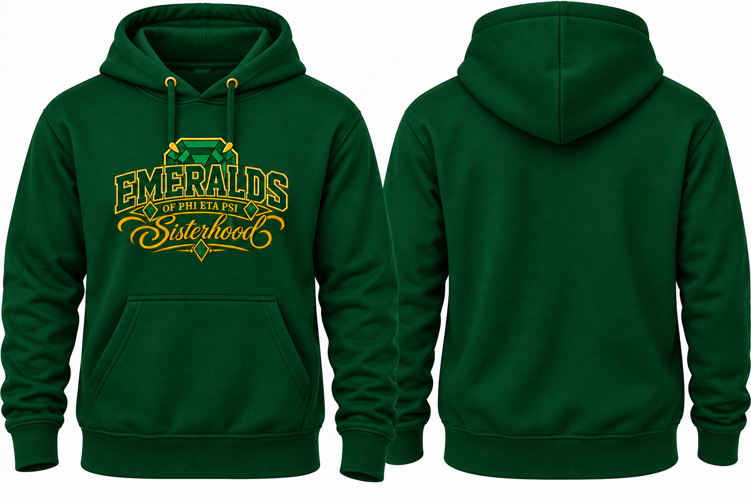 EMERALDS "SISTERHOOD" HOODIE AND TEE