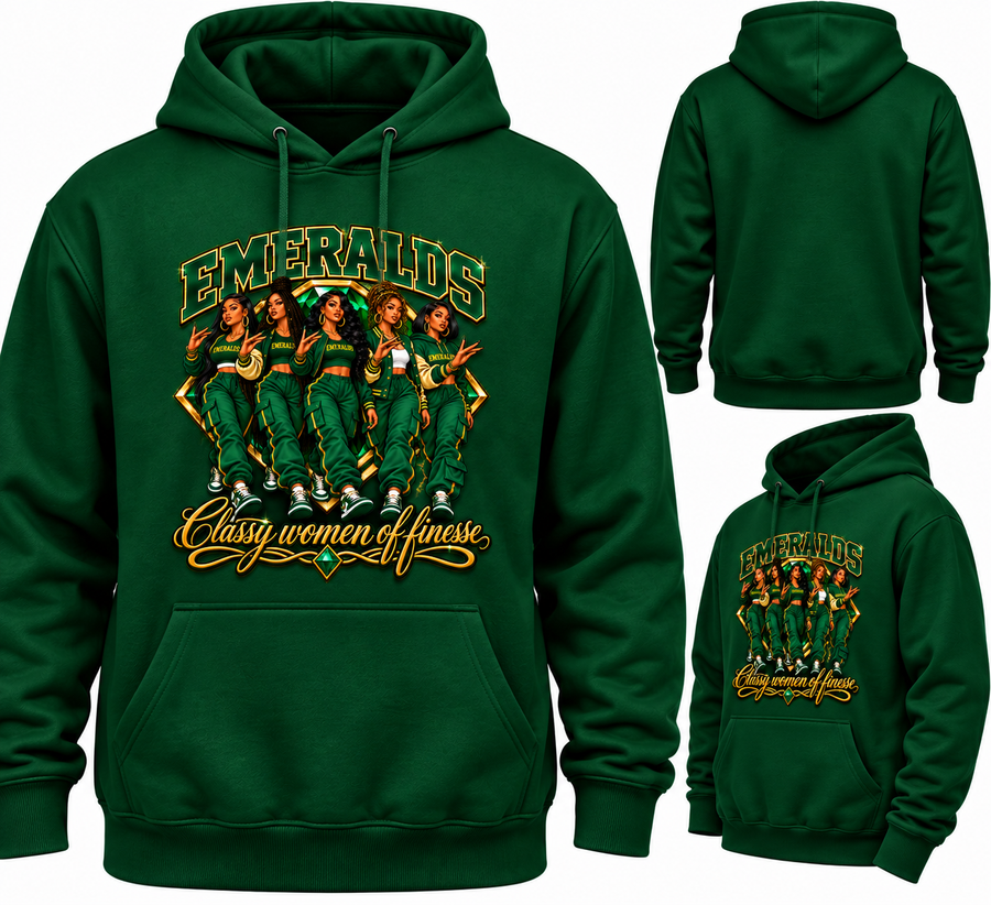Emeralds Classy women of finesse Hoodie/tshirt