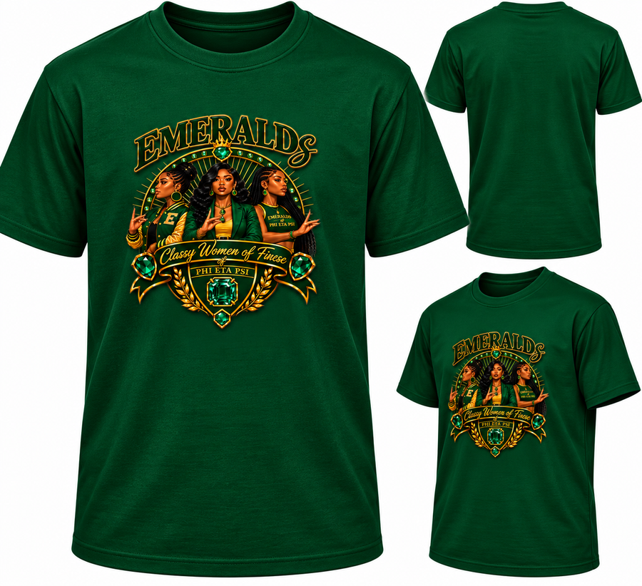Emeralds "Finesse and Legacy" Hoodie/tshirt