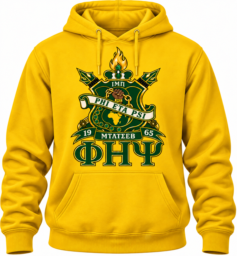 Phi Psi "Imperial Seal" Hoodie and t-shirt