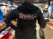 Rhine Stone Start With Grace Hoodie