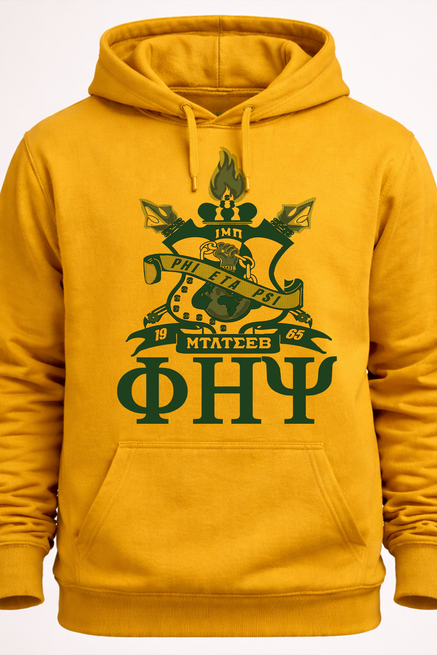 Phi Eta Psi. Shield hoodie