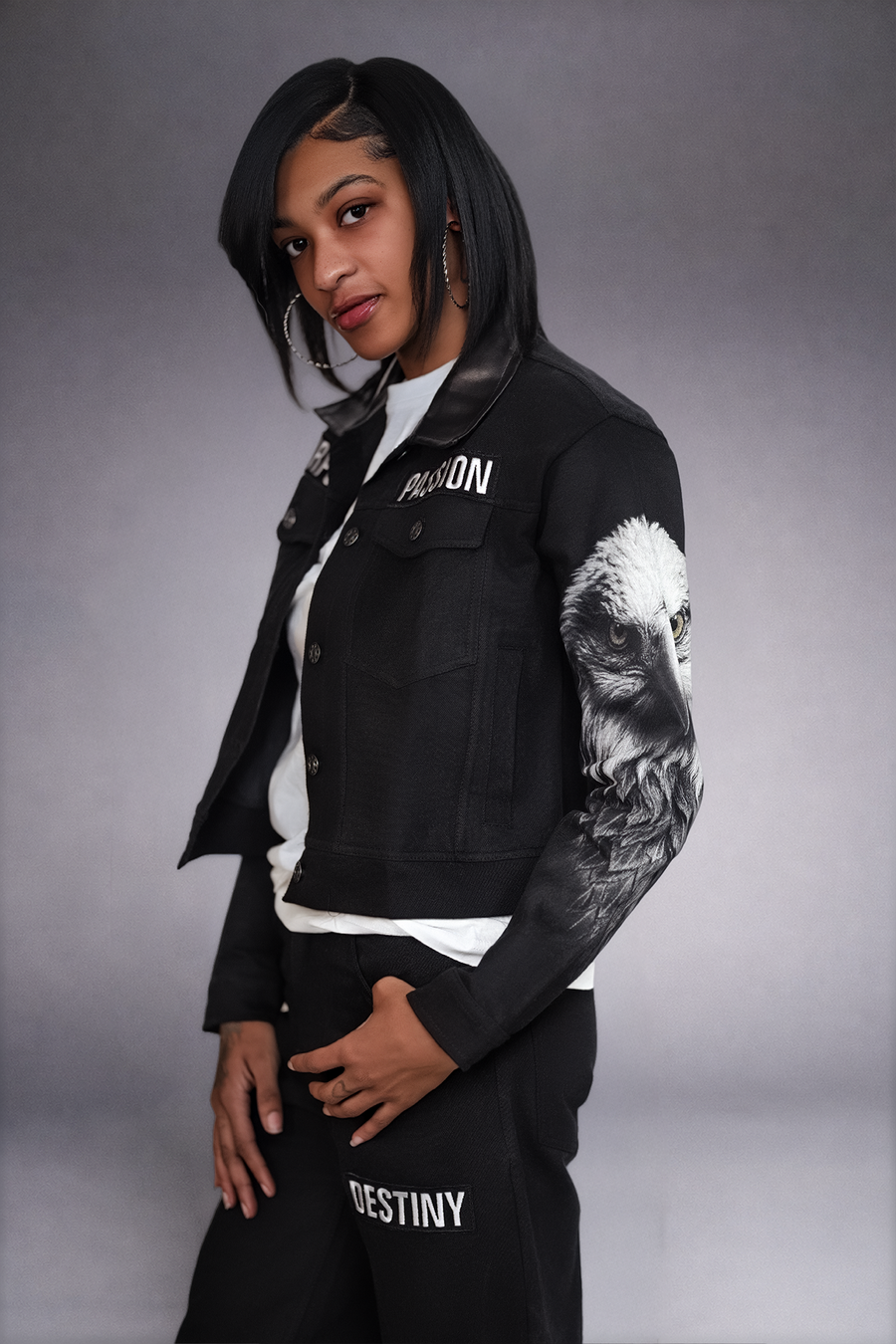 Unleashed Pressure  women's denim set