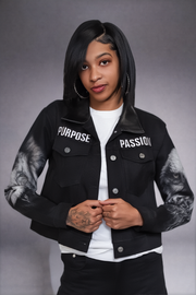 Unleashed Pressure  women's denim set