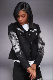 Unleashed Pressure  women's denim set