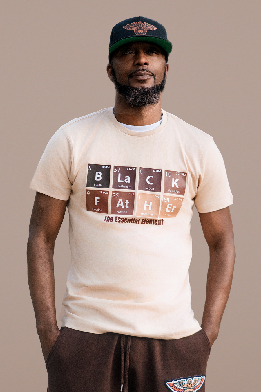 Black Fathers essential Elements T-shirt