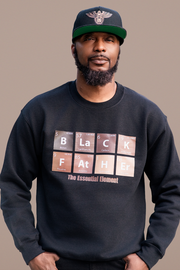 Black Father Essential Elements - Dust crewneck