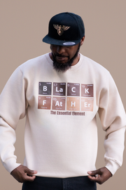 Black Father Essential Elements - Dust crewneck