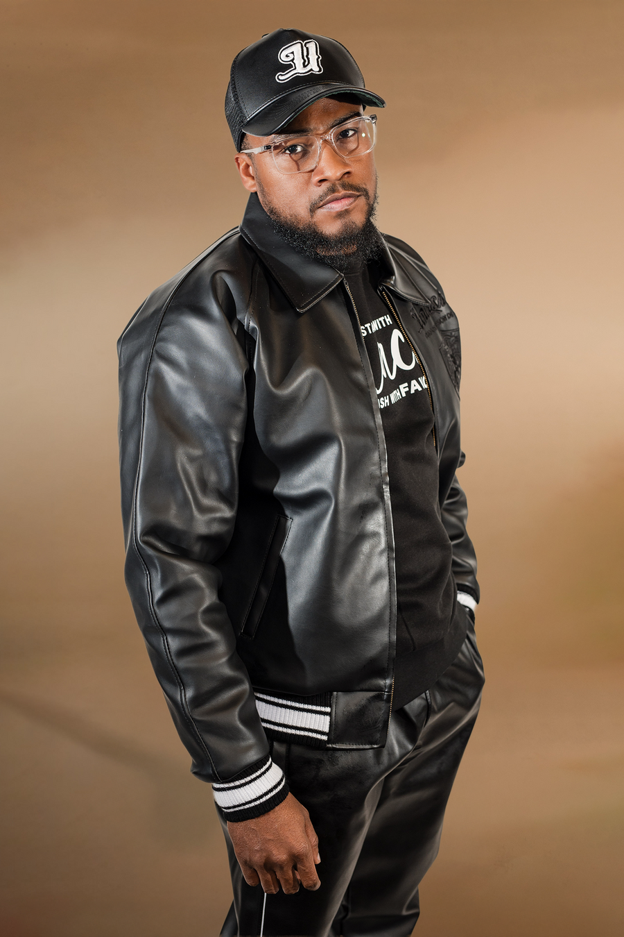 Unleashed Black Reign Leather coat