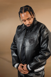 Unleashed Black Reign Leather coat