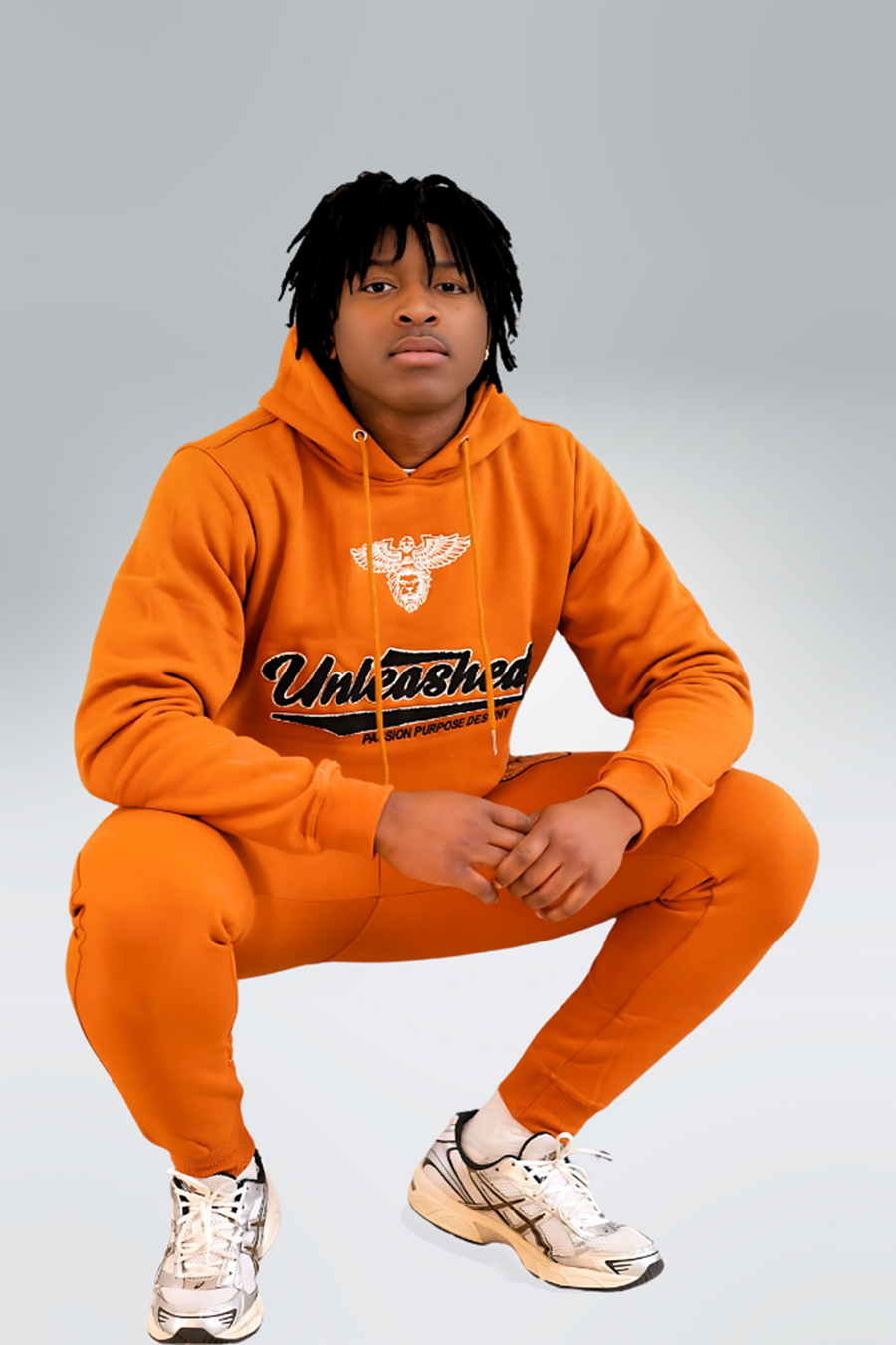 Unleashed Burnt Orange Chinelle Jogging set